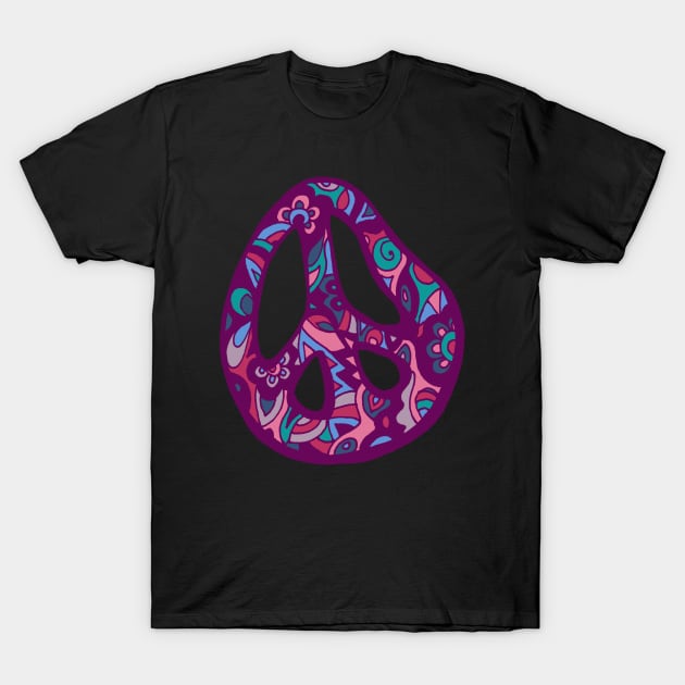 Peace and Psychedelia T-Shirt by TimeTravellers